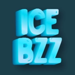 Texte de glace : police élégante, dégradé froid