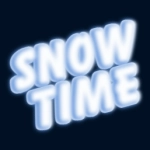 Effet neige avec police jolie