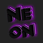 Créez un texte néon 3D en ligne