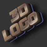 Police 3D super-héros avec effet joli