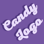 Légende de bonbons avec effet bonbon