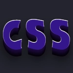 Texte CSS élégant avec ombre 3D