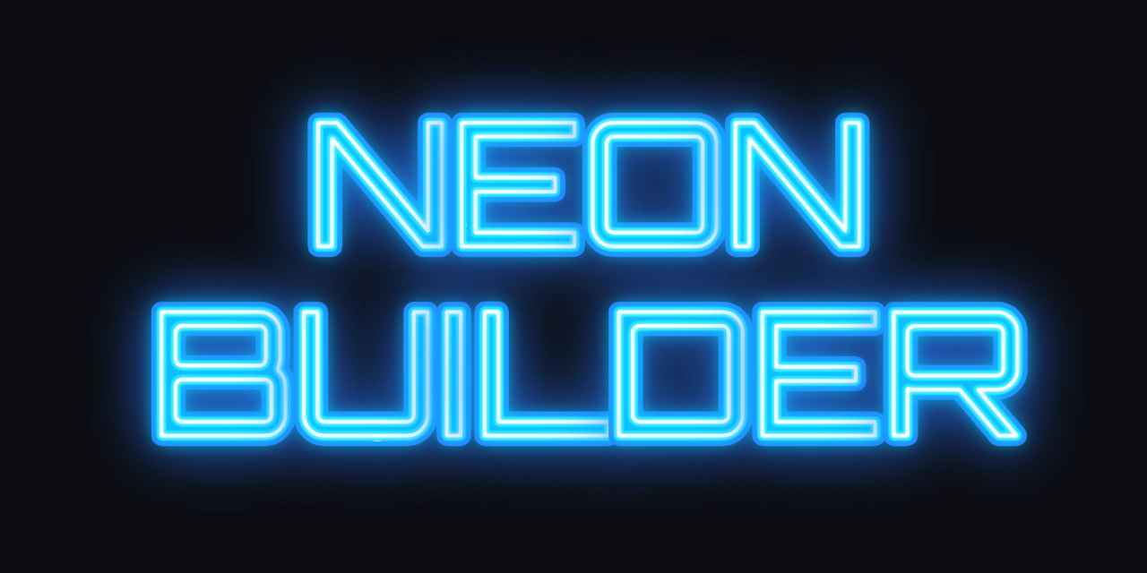 Police néon classique