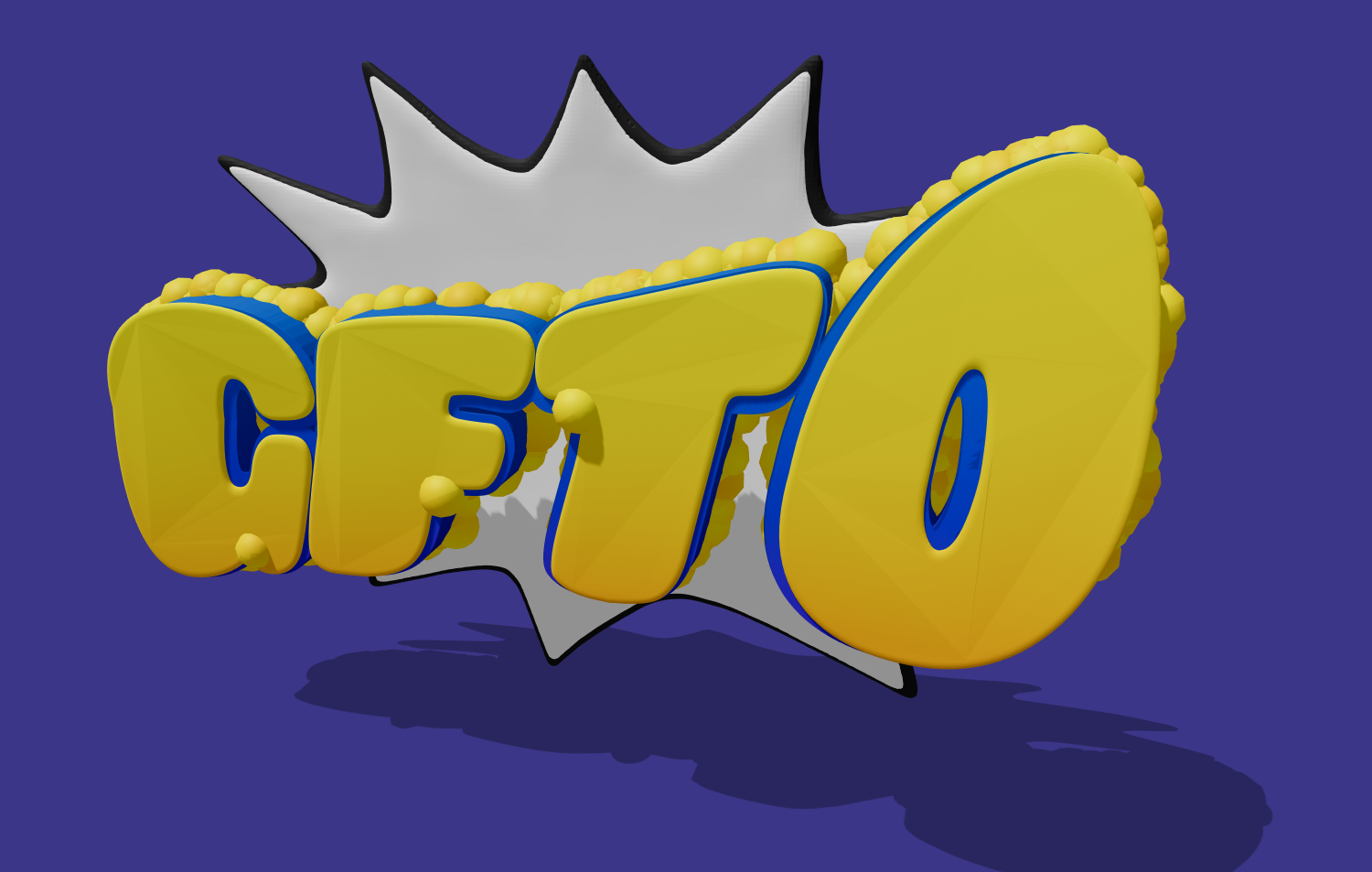 Police élégante cartoon pour inscription