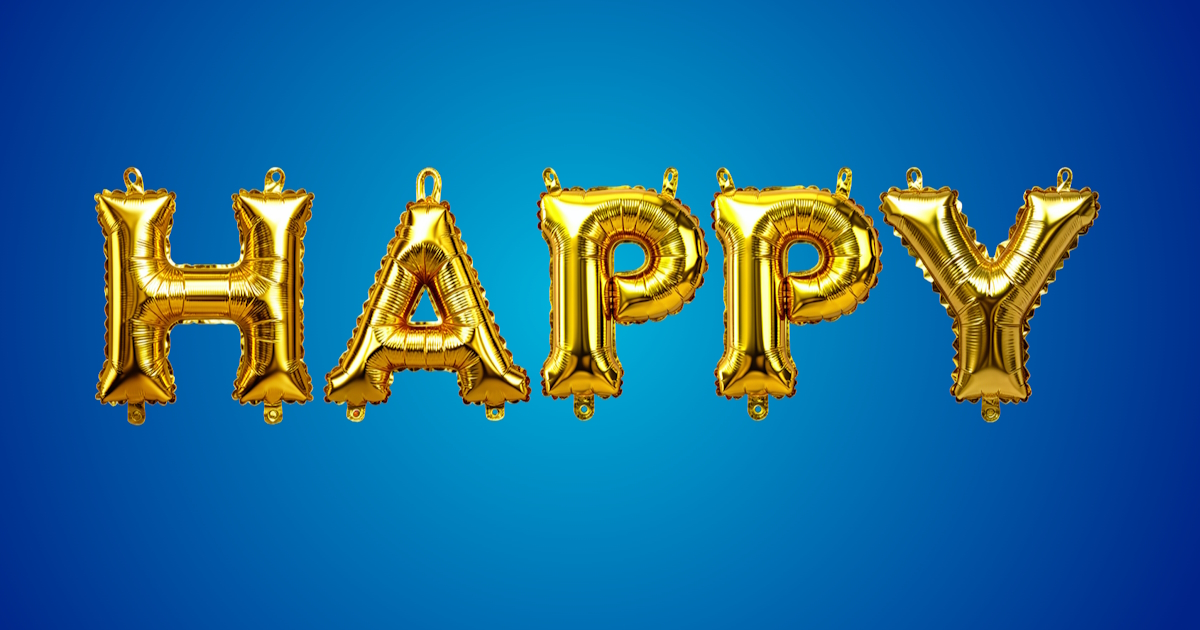 Texte en formes de ballons : exemple de génération de lettres dorées gonflées