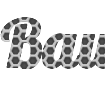 Créer une belle inscription en lettres de carbone - Police Lobster PNG