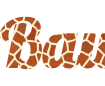 Construire en ligne des textes PNG avec arrière-plan de girafe - Police Lobster