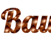 Constructeur de textes en ligne avec fond chocolaté - Police Lobster