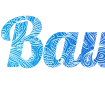Créer une belle inscription en ligne avec un fond de motif glacé - Police Lobster