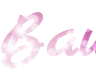 Conceptrice de texte PNG avec un fond violet élégant - Police jolie