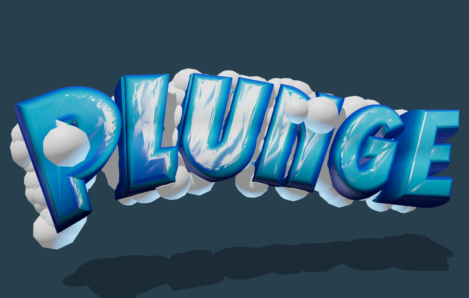 Texte 3D au style lettres gélatineuses. Créer un logo en ligne.